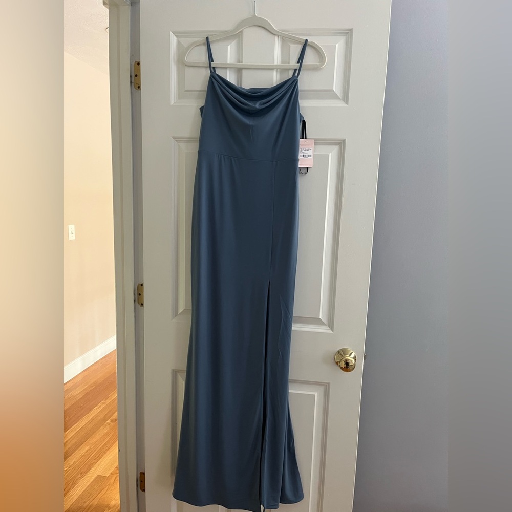 Birdy Grey Blue Maxi Dress
